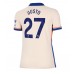 Maillot de foot Chelsea Malo Gusto #27 Extérieur vêtements Femmes 2024-25 Manches Courtes